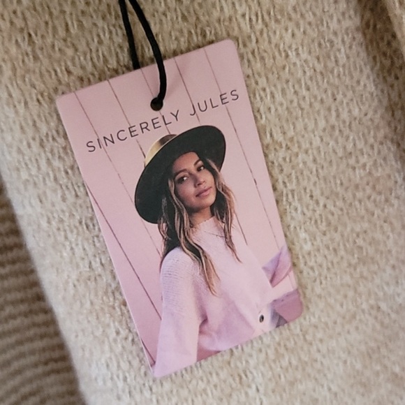 Sincerely Jules Color Block Long Open Cardigan Sweater SZ 1X - Picture 7 of 8